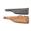 Image 2 : ASSORTED LEATHER RIFLE SCABBARD LOT