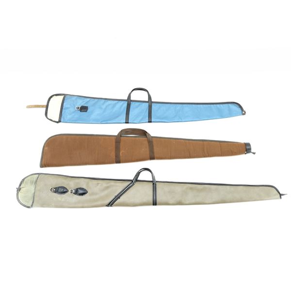 ASSORTED SOFT PADDED RIFLE CASES LOT