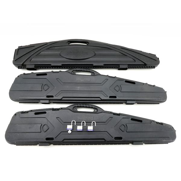 ASSORTED HARD PADDED RIFLE CASES LOT