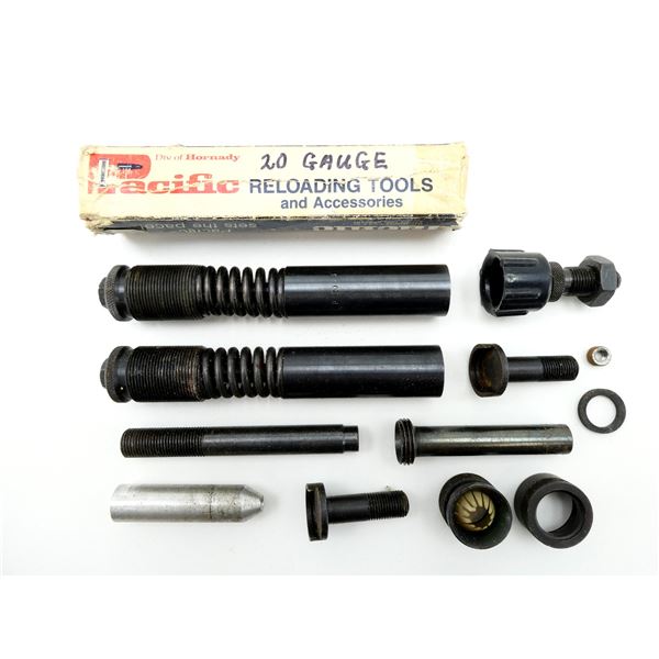 ASSORTED PACIFIC 20 GAUGE RELOADING / PRESS ACCESSORIES LOT