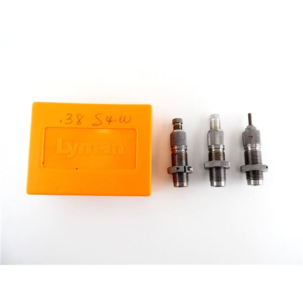 LYMAN .38 S&W RELOADING DIES