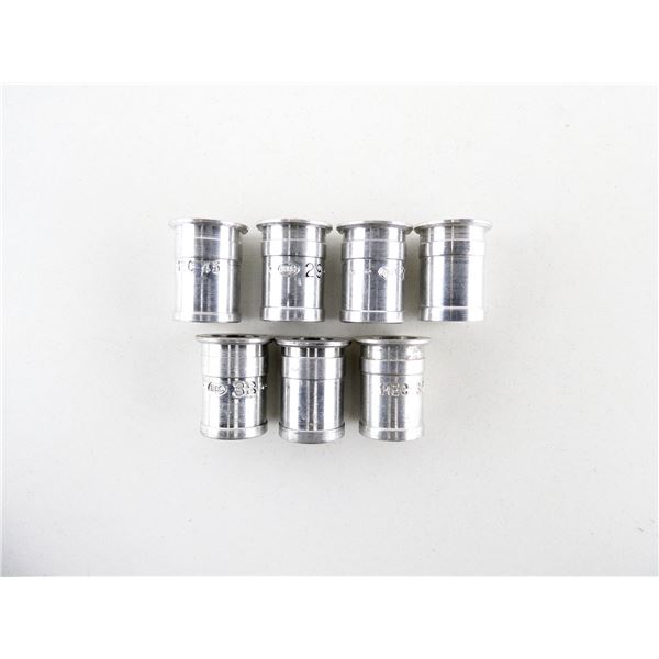 ASSORTED MEC RELOADING SHOT SHELL POWDER BUSHINGS LOT