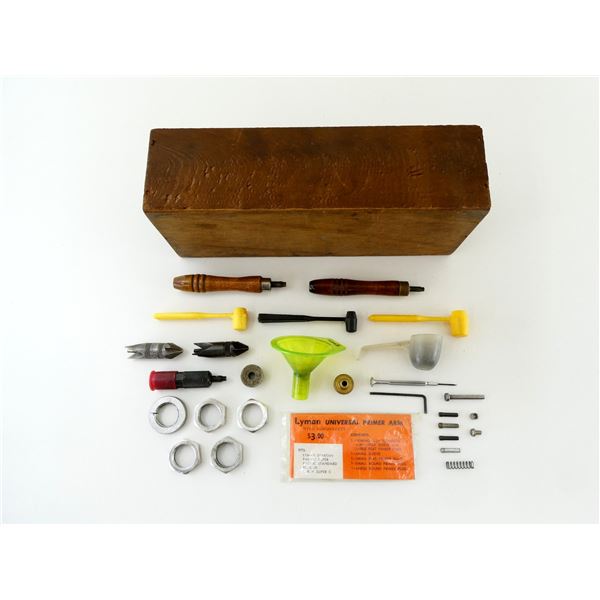 ASSORTED RELOADING ACCESSORIES LOT
