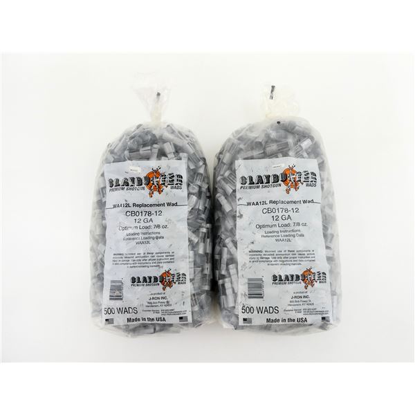 CLAYBUSTER WAA12L 12 GAUGE PLASTIC WADS LOT