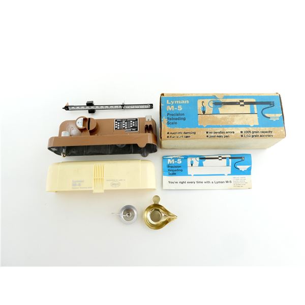 LYMAN M-5 PRECISION RELOADING SCALE