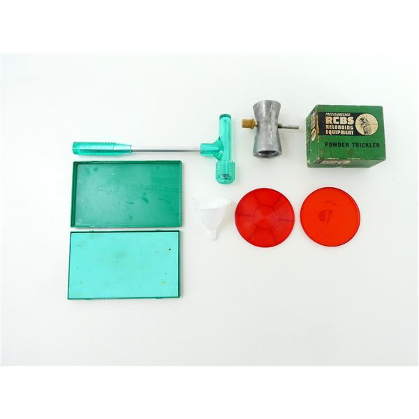ASSORTED RELOADING ACCESSORIES LOT