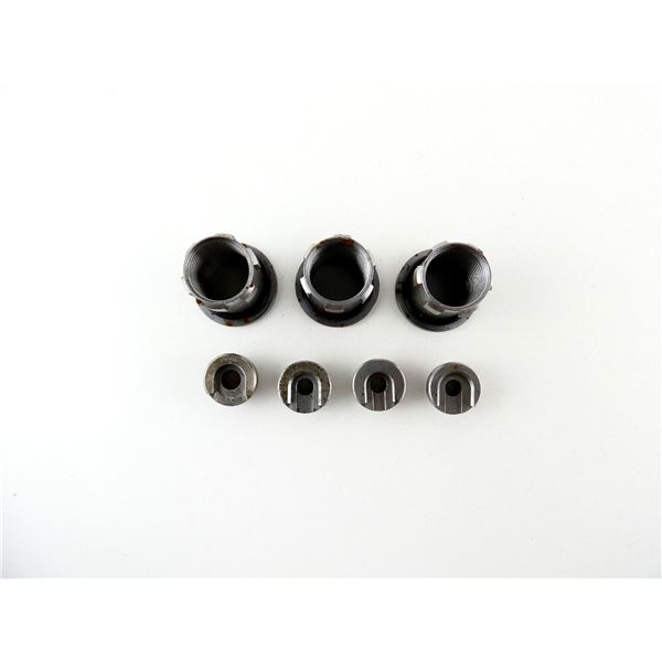 RCBS SHELL HOLDERS AND HORNADY LOCK-N-LOAD PRESS COLLETS LOT