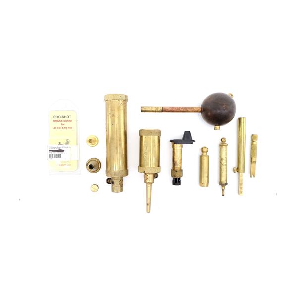 ASSORTED BLACK POWDER ACCESSORIES LOT