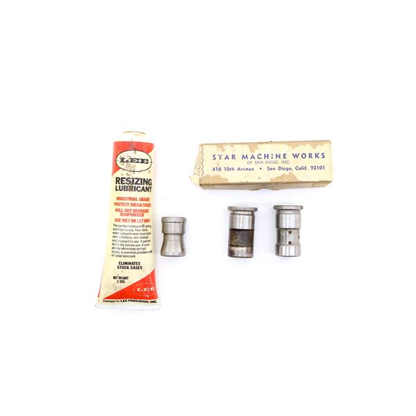 STAR MACHINE WORKS LUBE SIZERS, ETC. LOT