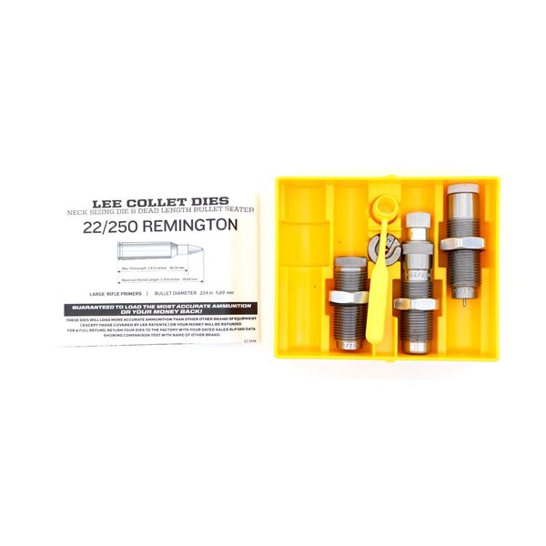 LEE .22-250 REM COLLET RELOADING DIES