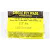 Image 4 : CIRCLE FLY WADS .510" DIA. OVERSHOT / FIBER WADS LOT