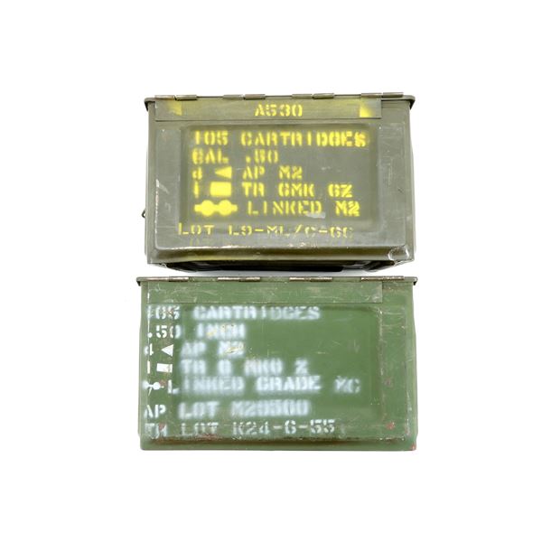 ASSORTED METAL AMMO TIN LOT
