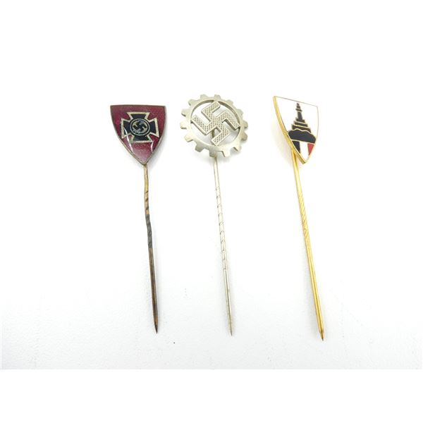 WWII GERMAN STICK PIN LOT