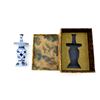 Image 1 : CHINESE TRAVELLING TENT CANDLE STAND WITH FITTED CASE