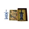 Image 2 : CHINESE TRAVELLING TENT CANDLE STAND WITH FITTED CASE