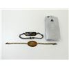 Image 1 : WWII RCAF NAMED STERLING SILVER BRACELETS, ETC. LOT