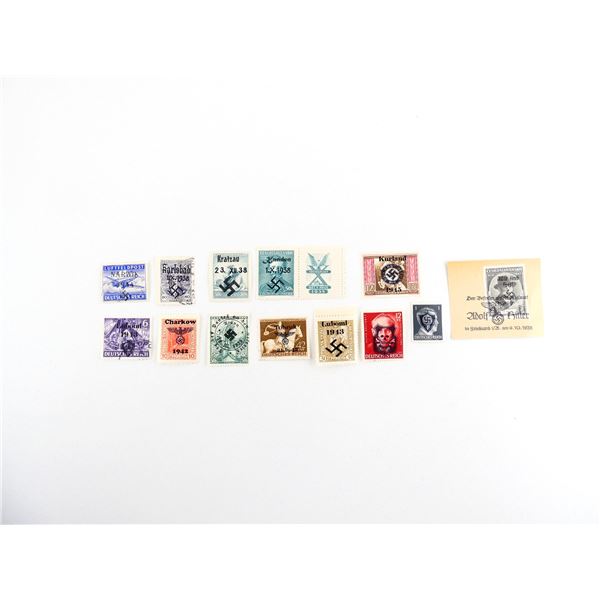 PRE-WWII / WWII GERMAN STAMP LOT