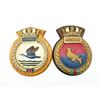 Image 1 : CANADIAN NAVY HMCS BADGE PLAQUE LOT