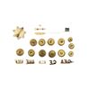 Image 2 : ASSORTED WWI / WWII CANADIAN MILITARY BADGES, BUTTONS, ETC. LOT