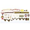 Image 1 : ASSORTED WWI / WWII U.S. MILITARY BADGES, LANYARDS, ETC. LOT
