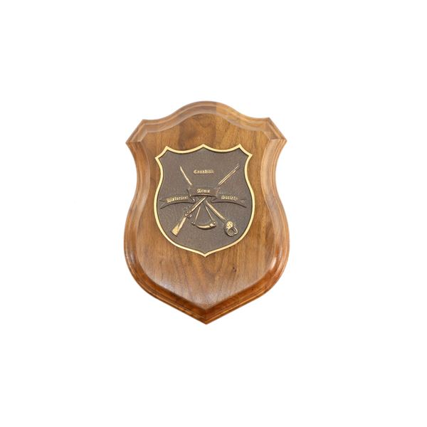 CANADIAN HISTORICAL ARMS PLAQUE