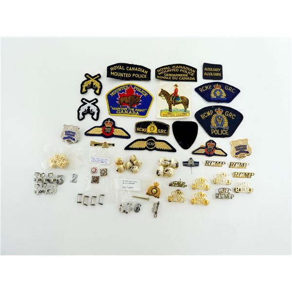ASSORTED RCMP BADGES LOT