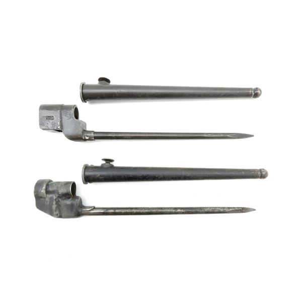 BRITISH NO.4 MKII* / NO.4 MKIII SPIKE BAYONET LOT