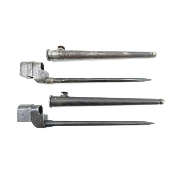 BRITISH NO.4 MKII* SPIKE BAYONET LOT