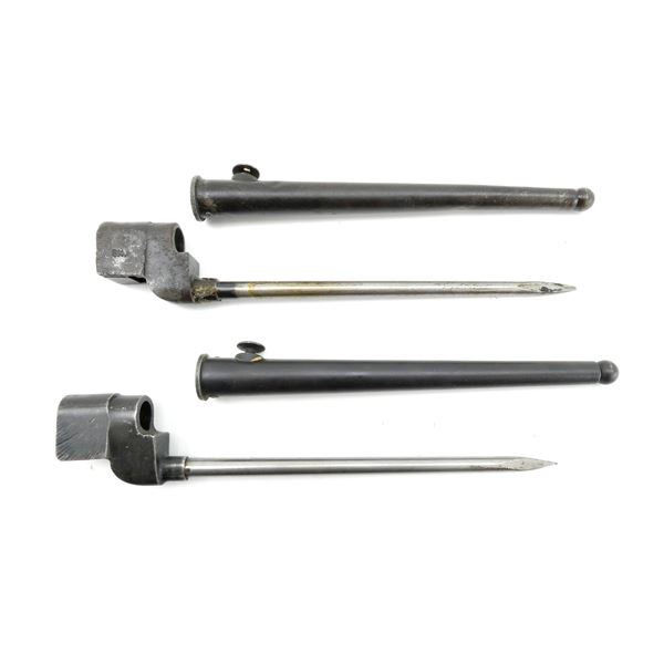 BRITISH NO.4 MKII* SPIKE BAYONET LOT