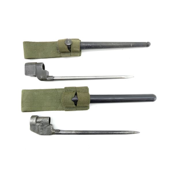 BRITISH NO.4 MKII* / NO.4 MKIII SPIKE BAYONET LOT