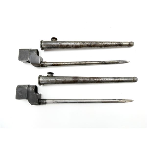 BRITISH NO.4 MKII* SPIKE BAYONET LOT