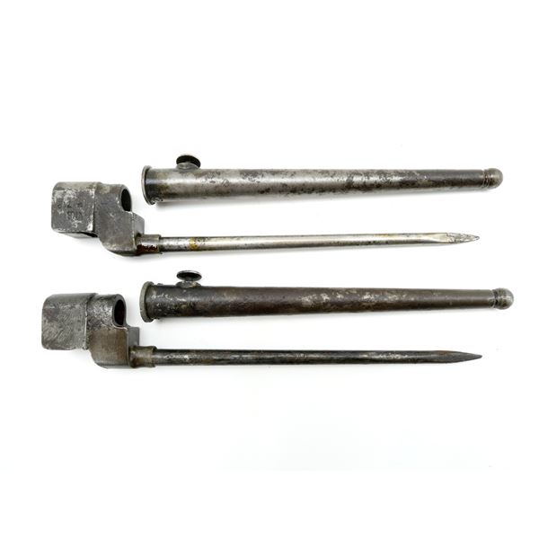 BRITISH NO.4 MKII* SPIKE BAYONET LOT