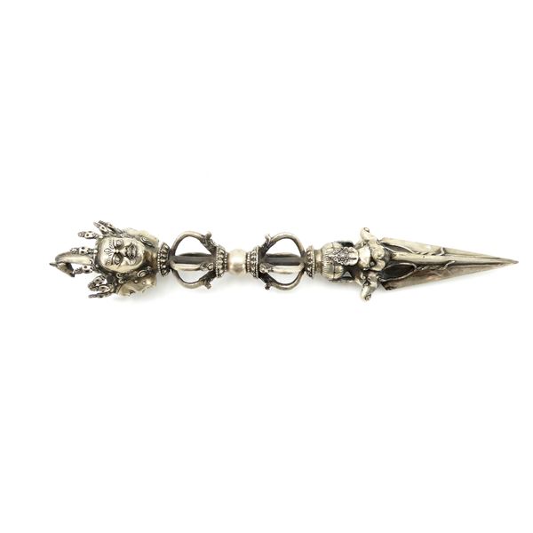 SINO-TIBETAN INNER CEREMONIAL VAJRA SPEAR