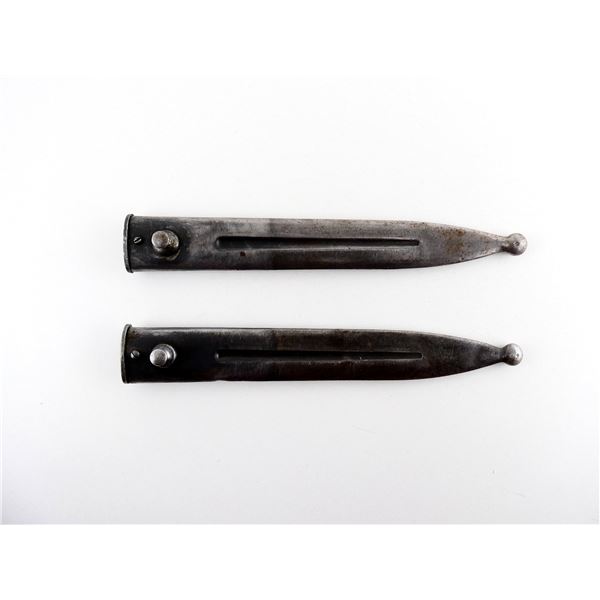 SWEDISH M1896 MAUSER BAYONET SCABBARDS LOT