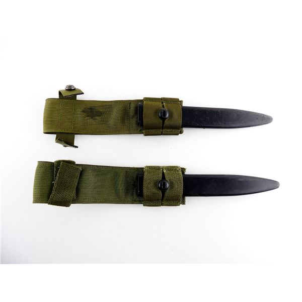 CANADIAN MILITARY C7 / C8 BAYONET SCABBARD LOT