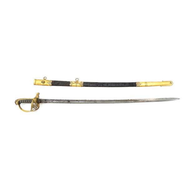 VICTORIAN BRITISH 1822 PATTERN INFANTRY OFFICER'S SWORD