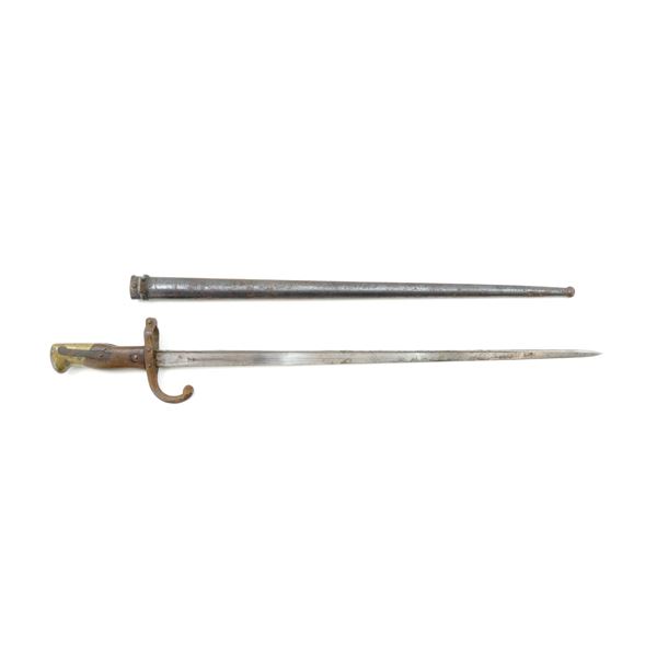 FRENCH M1874 T-BACK SWORD BAYONET