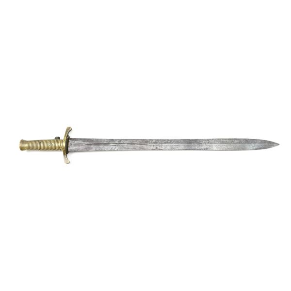 RARE CANADIAN / BRITISH BRUNSWICK 1848 PATTERN SWORD BAYONET