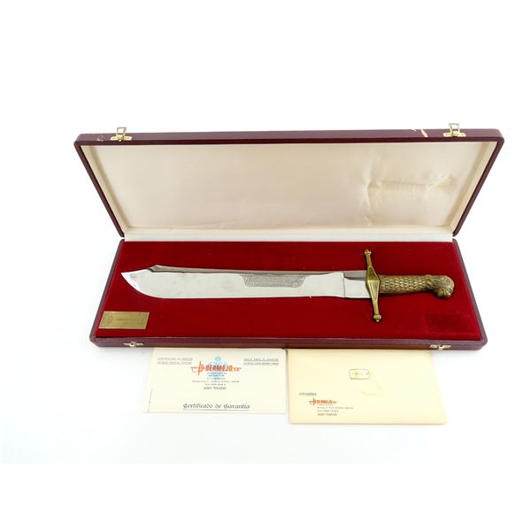 SPANISH MACHETE MODEL 1843 INFANTRY PIONEER COPY
