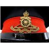 Image 5 : WWII BRITISH MILITARY OFFICER'S PEAKED CAP