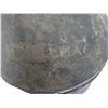 Image 8 : EARLY 1900'S NAMED UNKNOWN MILITARY HEAD WEAR STORAGE TIN