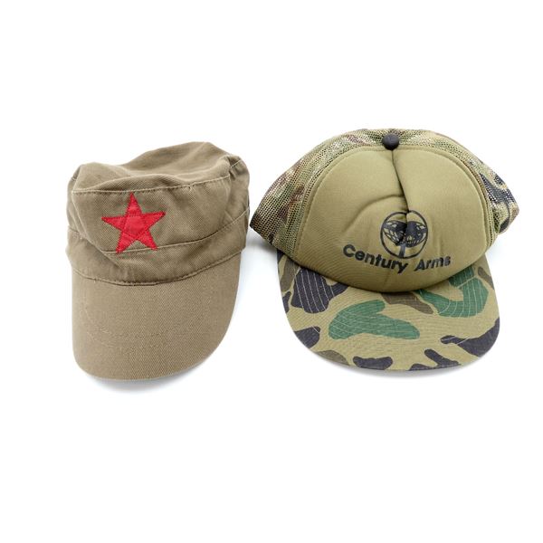 U.S. / CUBAN BASEBALL CAP LOT
