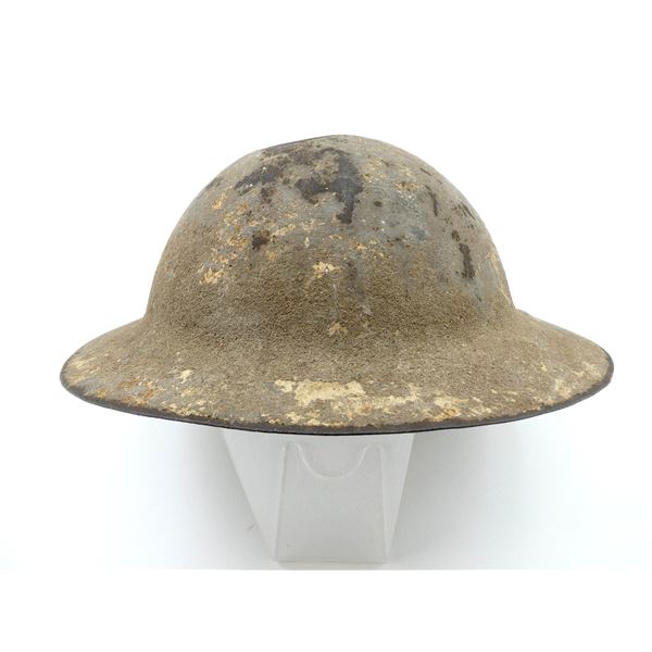 RARE WWI BRITISH MKI BRODIE HELMET