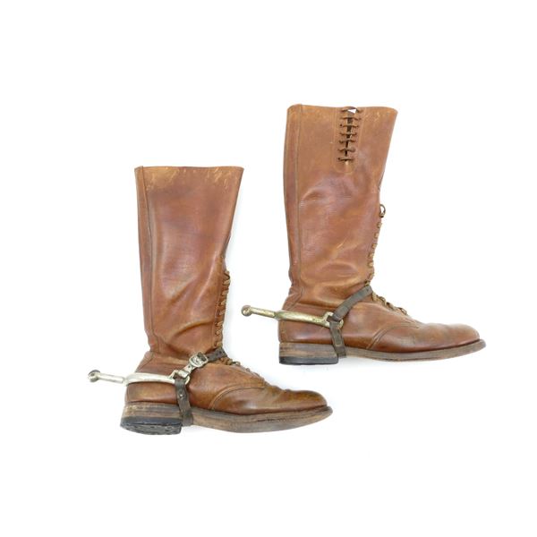 CANADIAN MILITARY CAVALRY LEATHER BOOTS