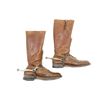 Image 1 : CANADIAN MILITARY CAVALRY LEATHER BOOTS