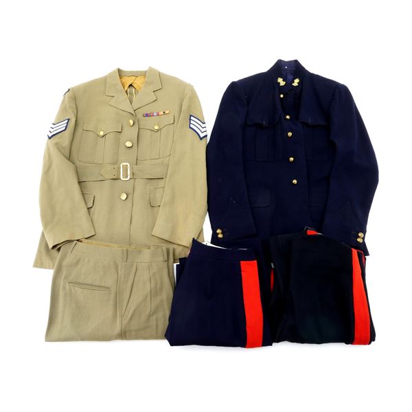 ASSORTED CANADIAN MILITARY UNIFORMS LOT