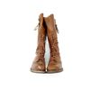 Image 3 : CANADIAN MILITARY STYLE BROWN LEATHER BOOTS WITH LEATHER SUITCASE, ETC. LOT