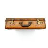 Image 7 : CANADIAN MILITARY STYLE BROWN LEATHER BOOTS WITH LEATHER SUITCASE, ETC. LOT
