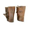 Image 1 : UNKNOWN MILITARY WWI STYLE LEATHER GAITERS