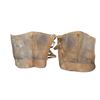 Image 3 : UNKNOWN MILITARY WWI STYLE LEATHER GAITERS